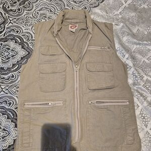 Banana Republic Khaki Utility Vest